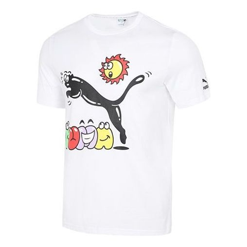 PUMA Summer Streetwear T-Shirt 'White' 532612-02 - 1