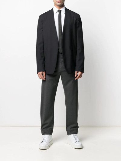 Prada tapered cuff trousers outlook