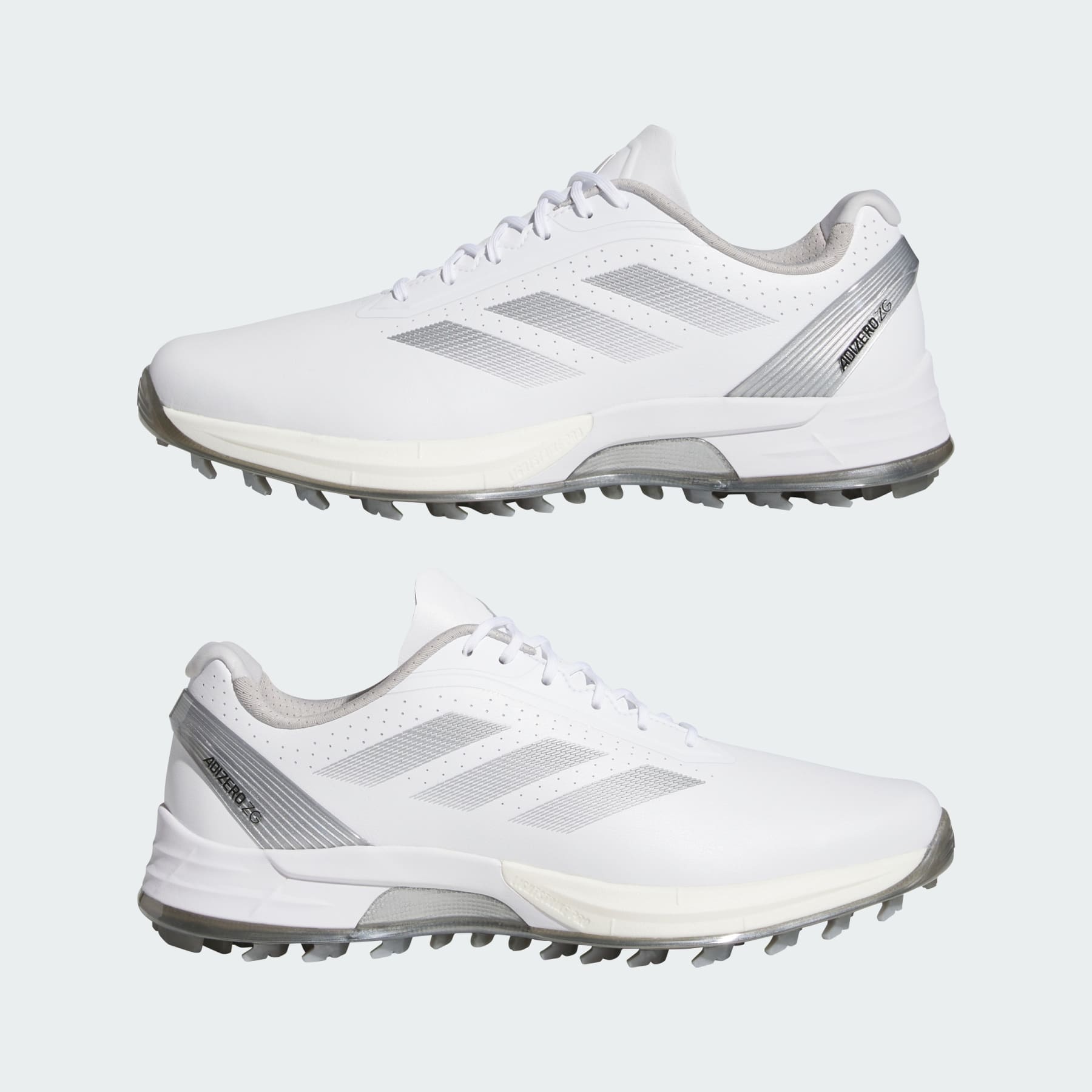 adidas gazelle silver green womens Adidas Adizero ZG Men's White Golf Shoes IE3532  Golf Stuff