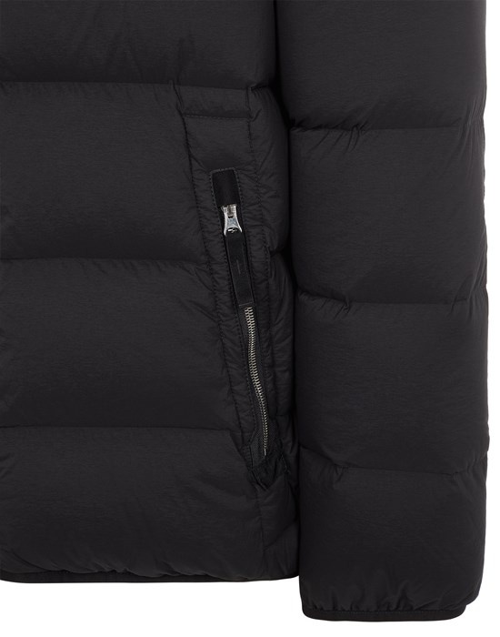 43728 SEAMLESS TUNNEL NYLON DOWN-TC BLACK - 5
