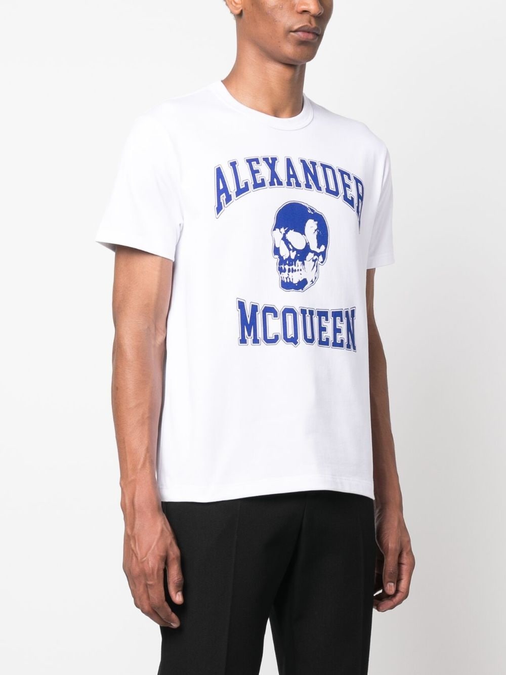 skull logo-print T-shirt - 3