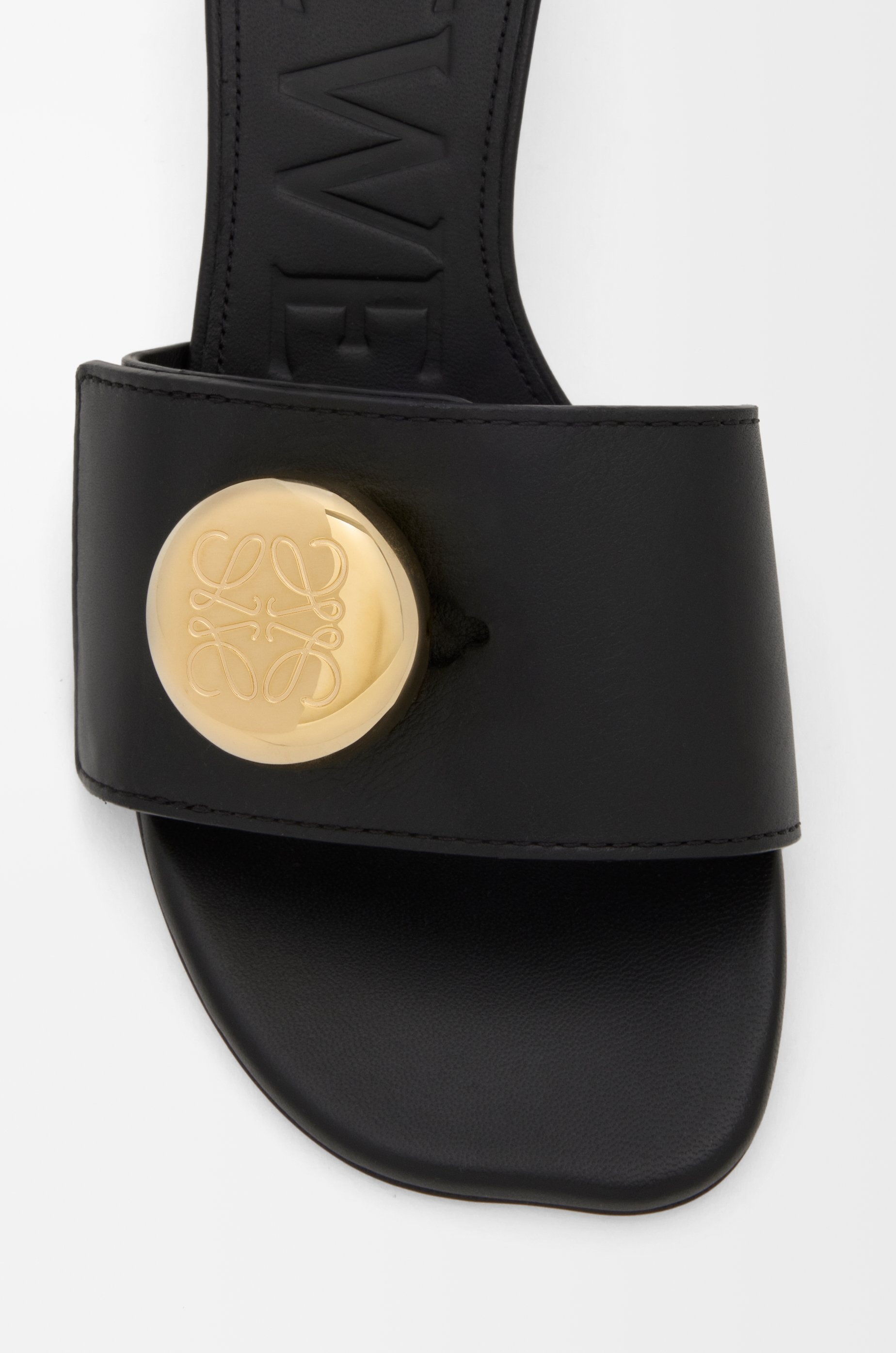 Pebble slide in soft calfskin - 5
