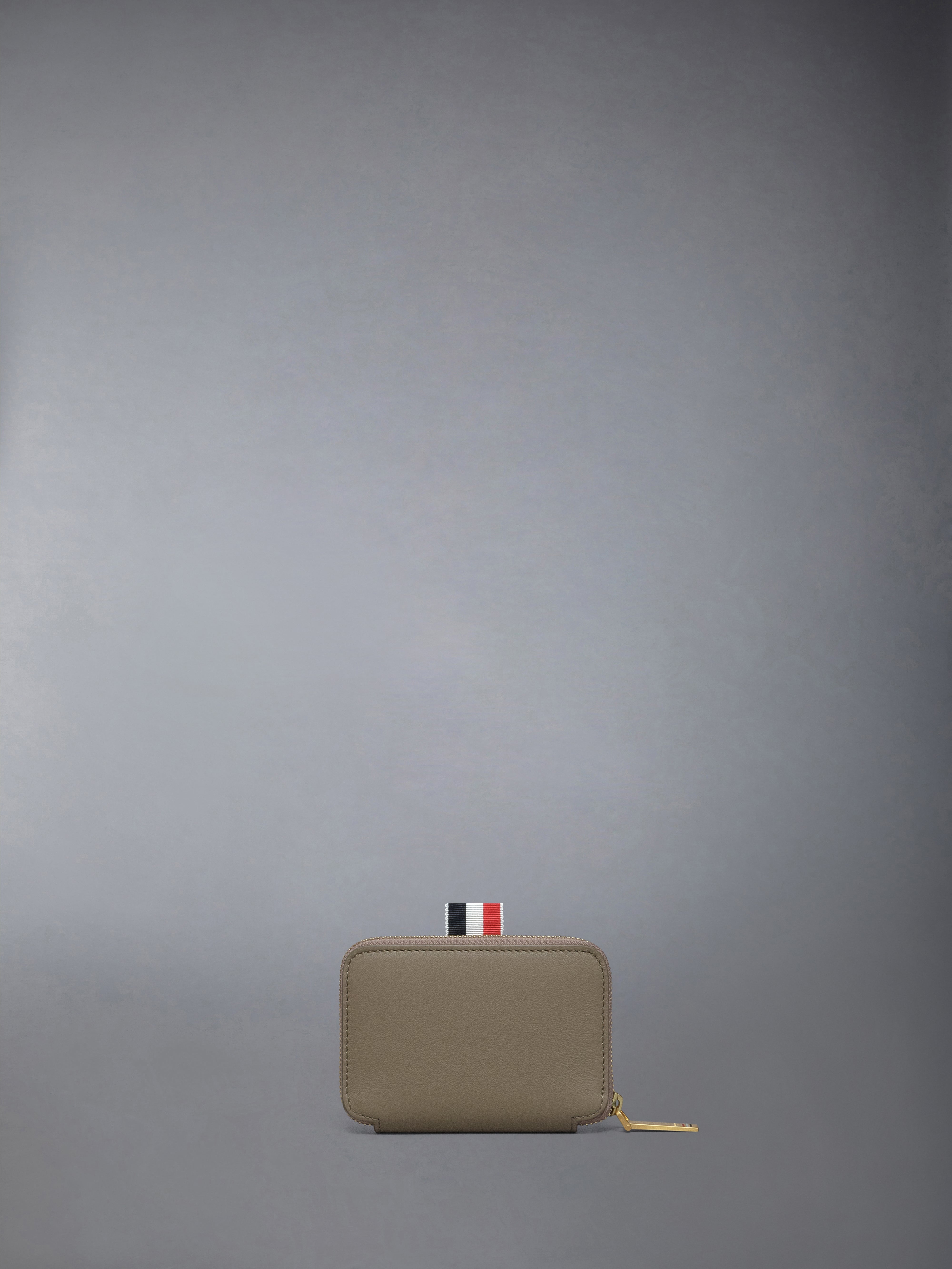 SMOOTH CALF ZIP CARD HOLDER - 2