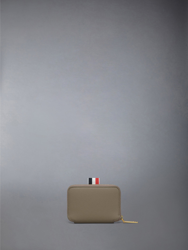 Thom Browne SMOOTH CALF ZIP CARD HOLDER outlook