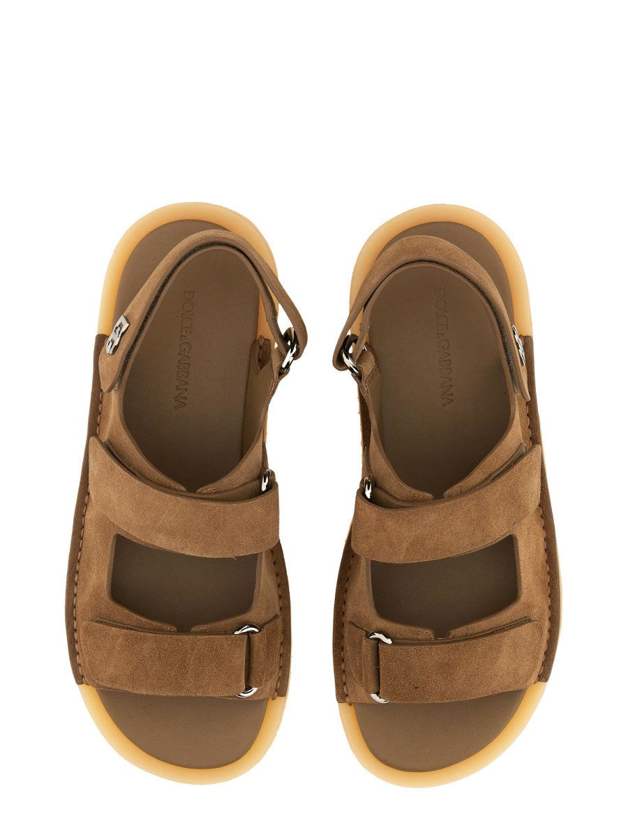 Dolce & Gabbana Men Suede Sandal - 6
