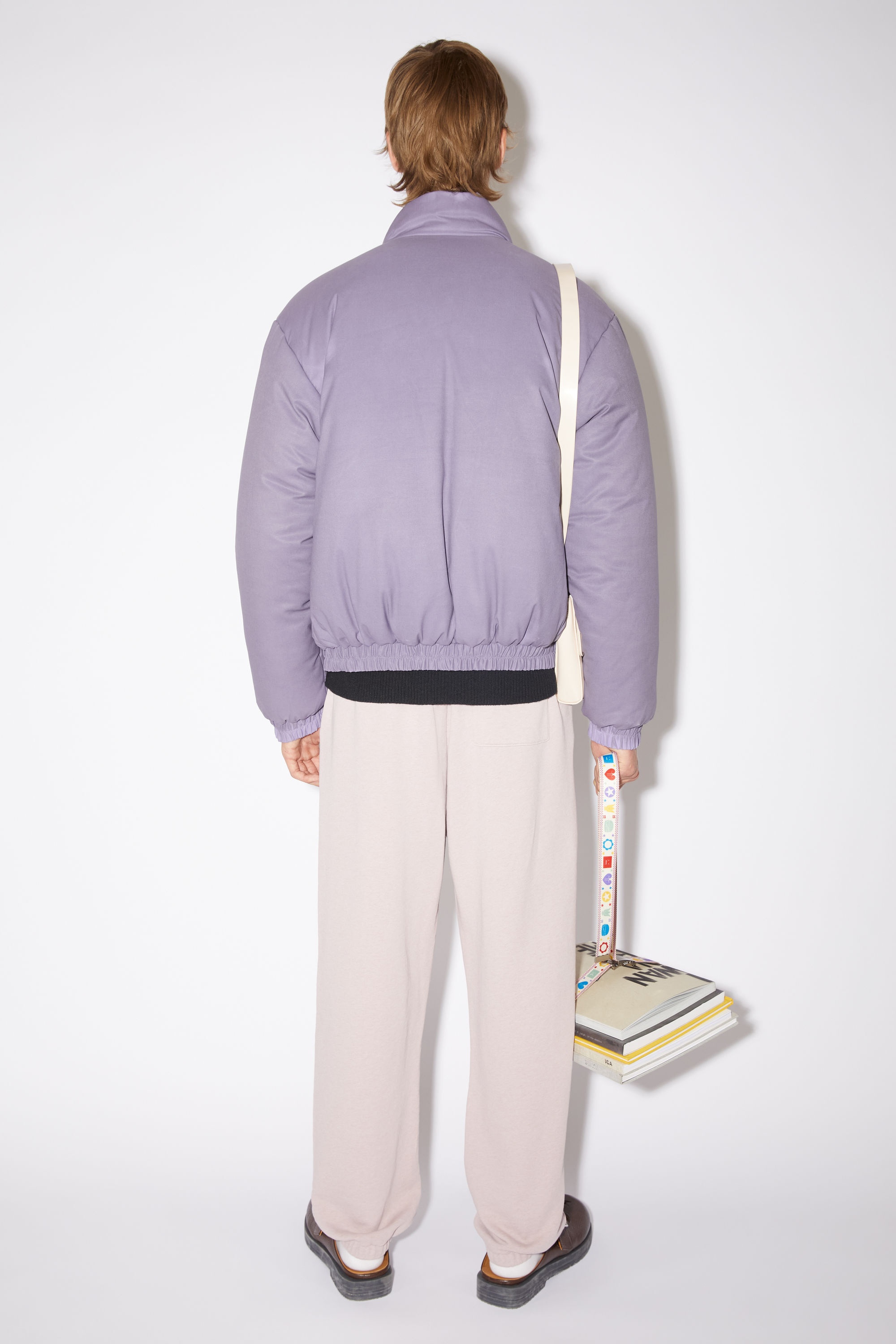 Heat reactive jacket - Black/lilac purple - 3