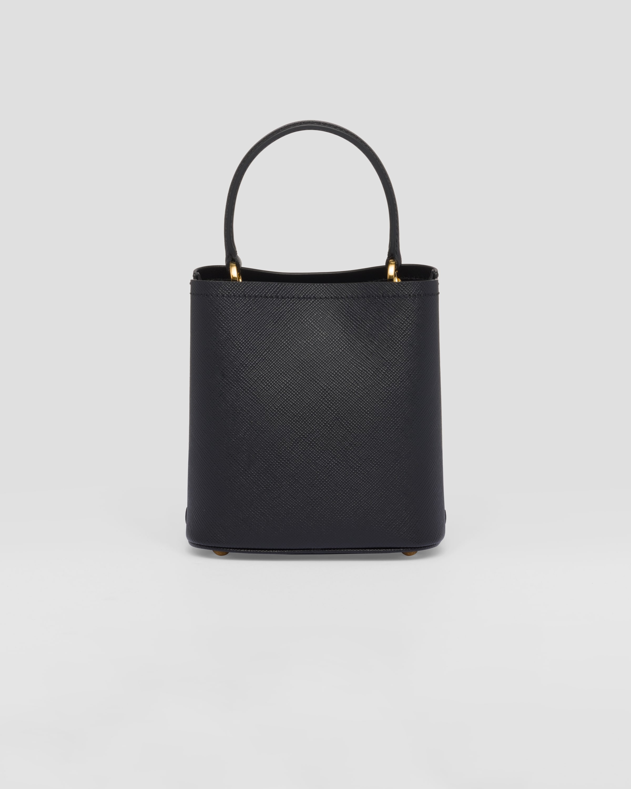 【PRADA】Small Saffiano Panier Bag スモールバッグ Black Small Saffiano Leather Prada Panier Bag | PRADA