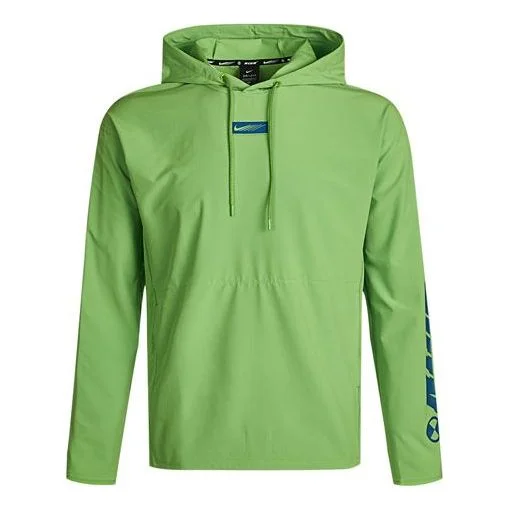 나이키 스포츠 충돌에 의하여 길쌈되는 훈련 Pullover 녹색 CZ1487-304 - 1