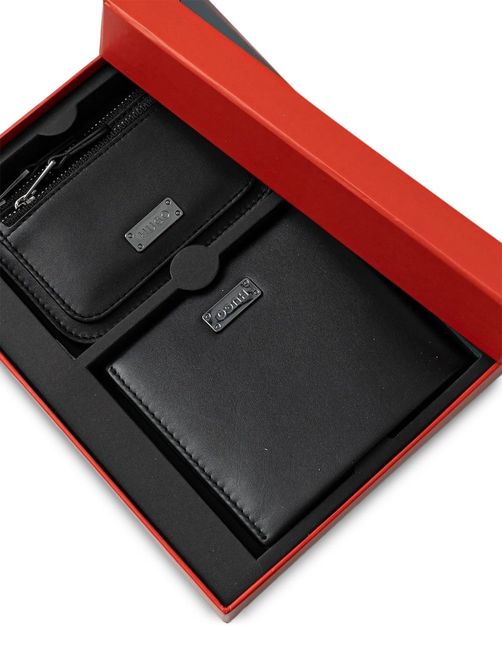 zip-fastening leather wallet - 5