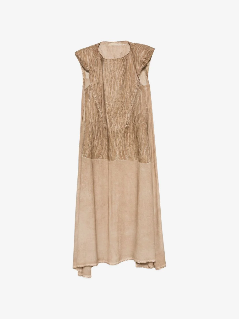 sleeveless midi dress - 1
