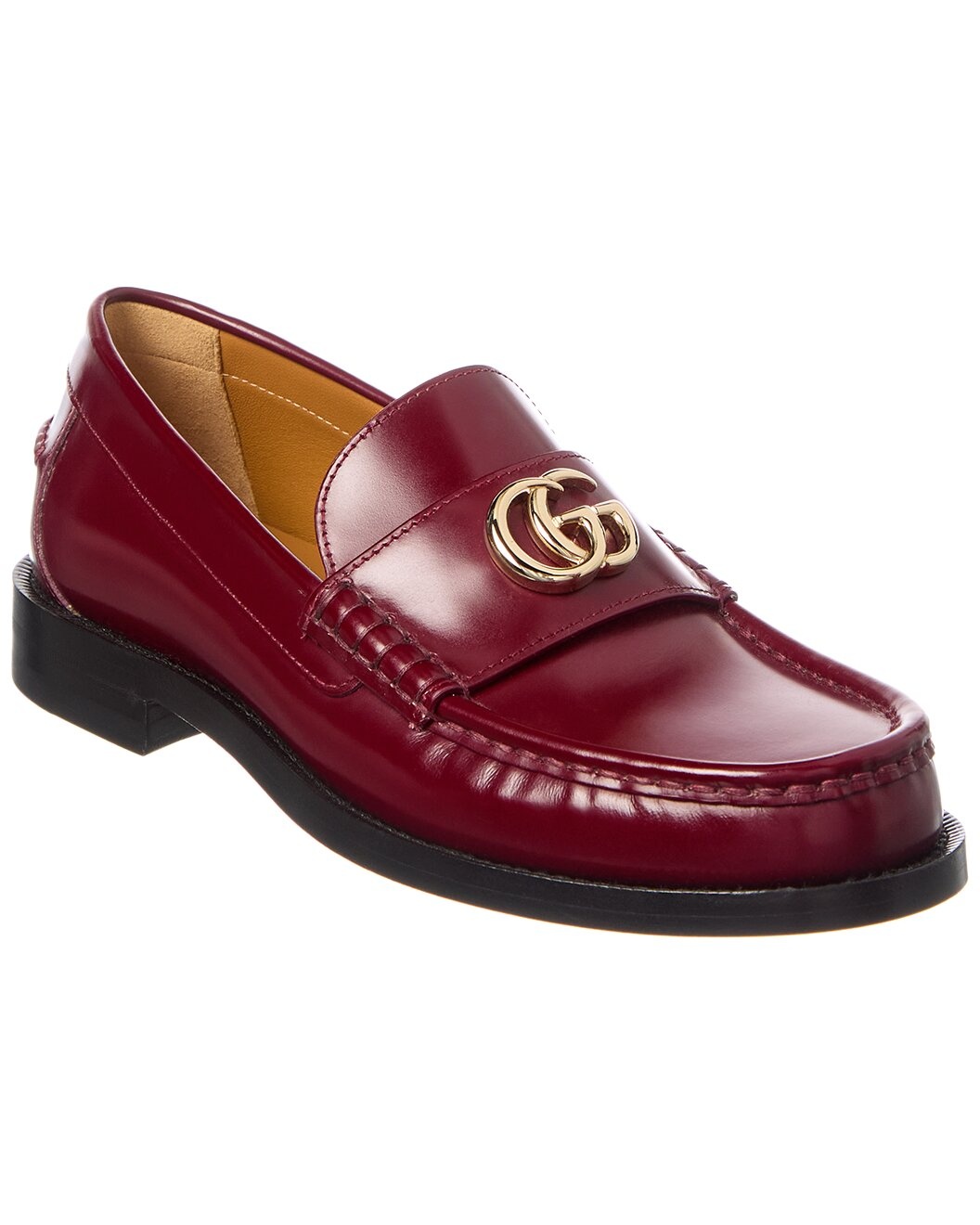 Gucci Double G Leather Loafer - 1