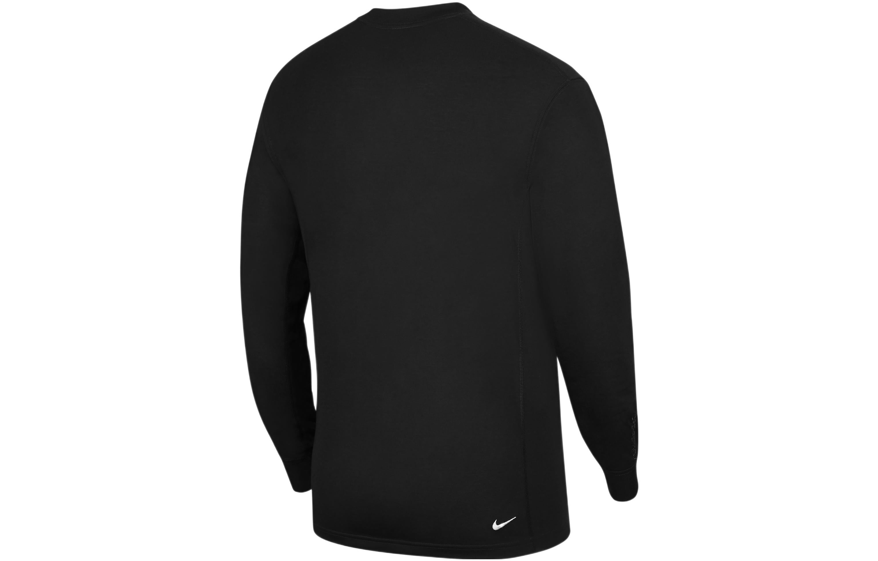 Men's Nike Dri-FIT ACG Solid Color Round Neck Long Sleeves Black DO9270-010 - 2