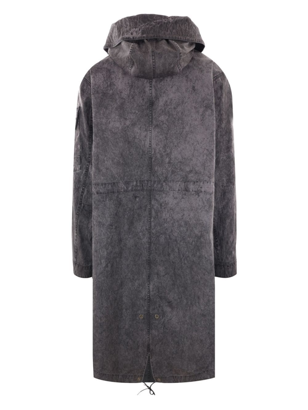 oversized fishtail parka - 2