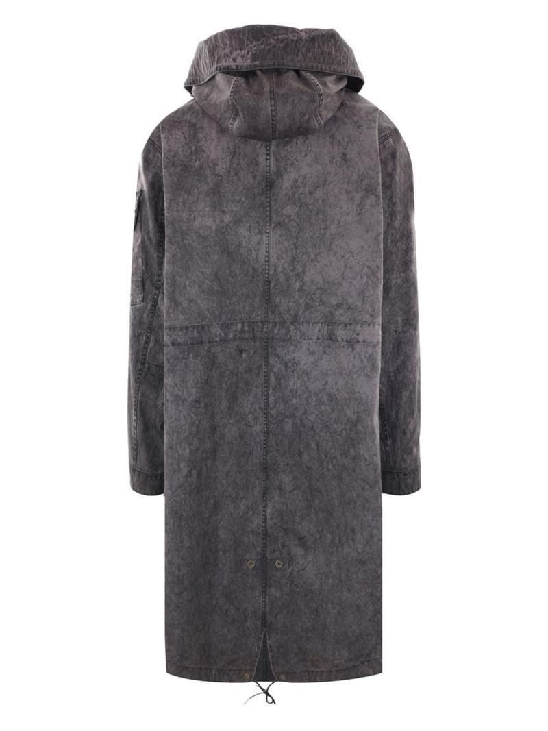 Ten C oversized fishtail parka outlook