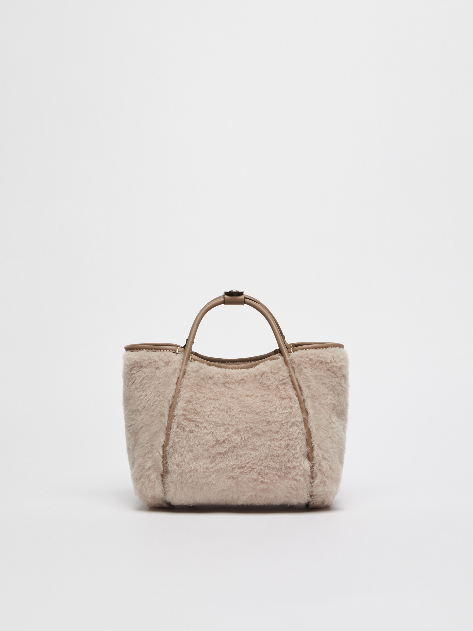 TMARINXS1 Extra Small Marine Bag in alpaca and wool Teddy fabric - 3