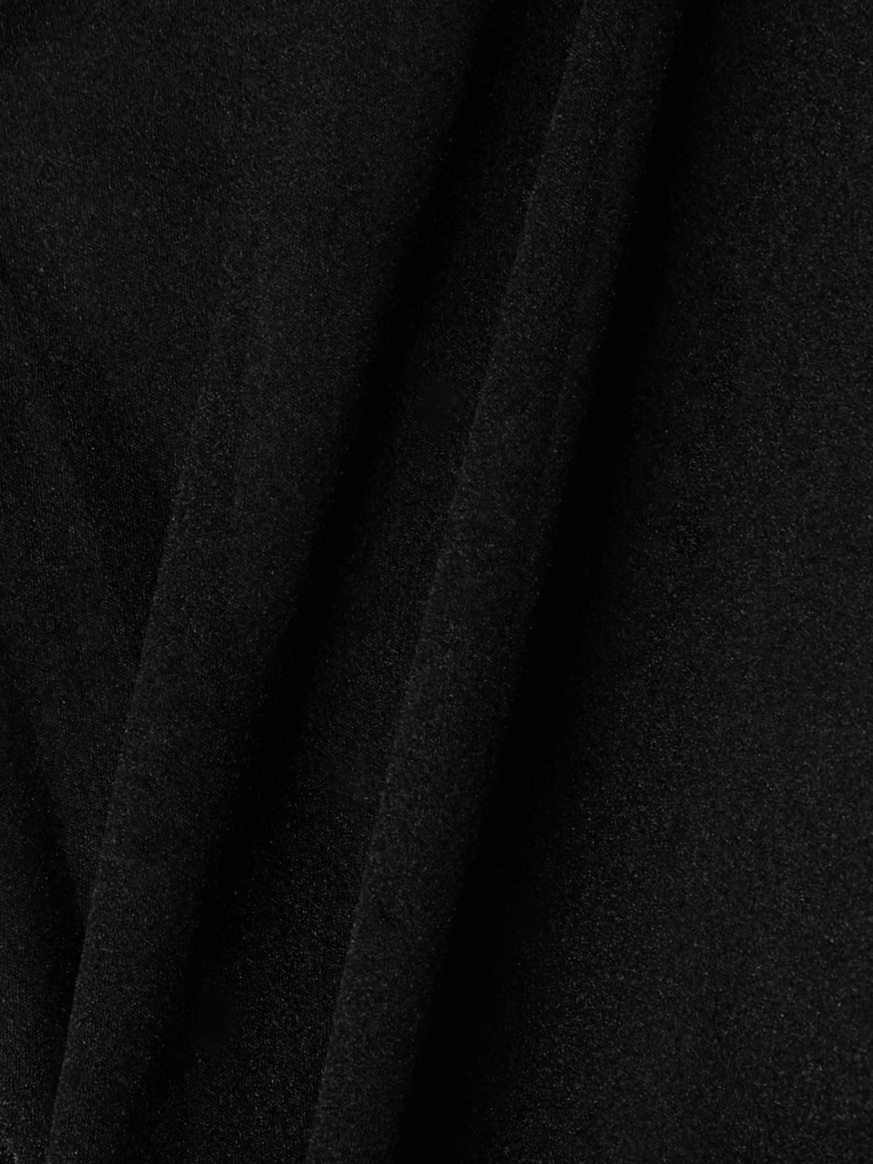 Lilith Asymmetric Gathered Organza-jersey Gown - 4