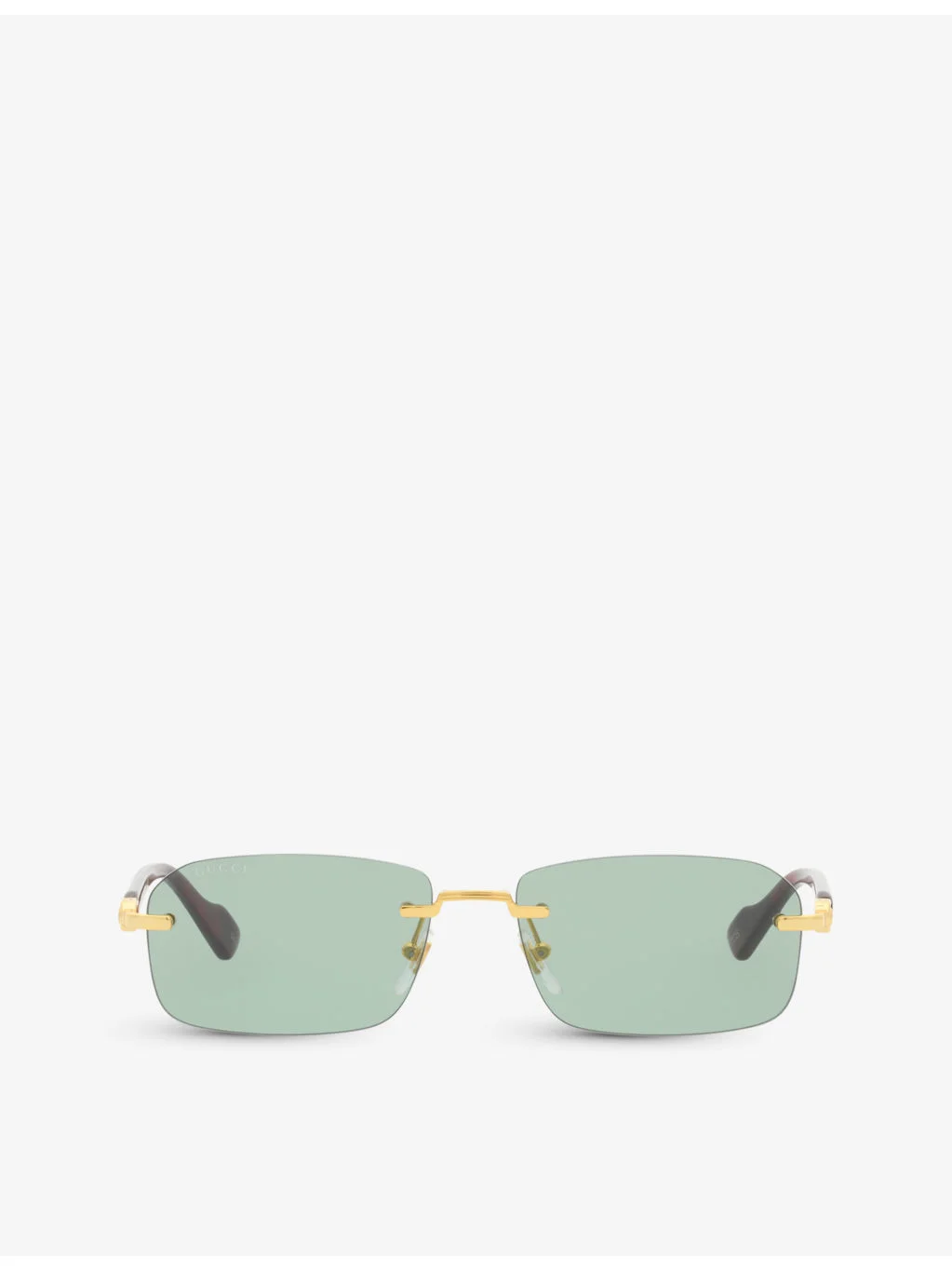 GC001968 GG1221S rectangle-frame polyamide sunglasses - 1