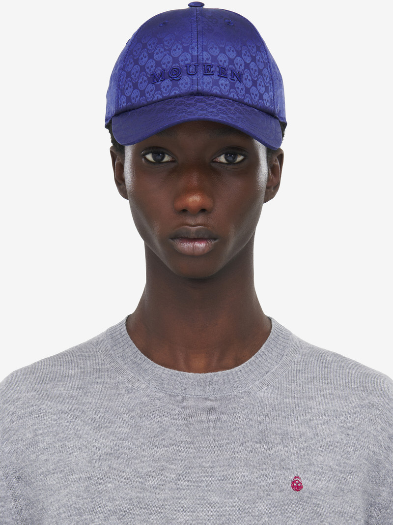 Alexander McQueen Skull Repeat Baseball Cap outlook