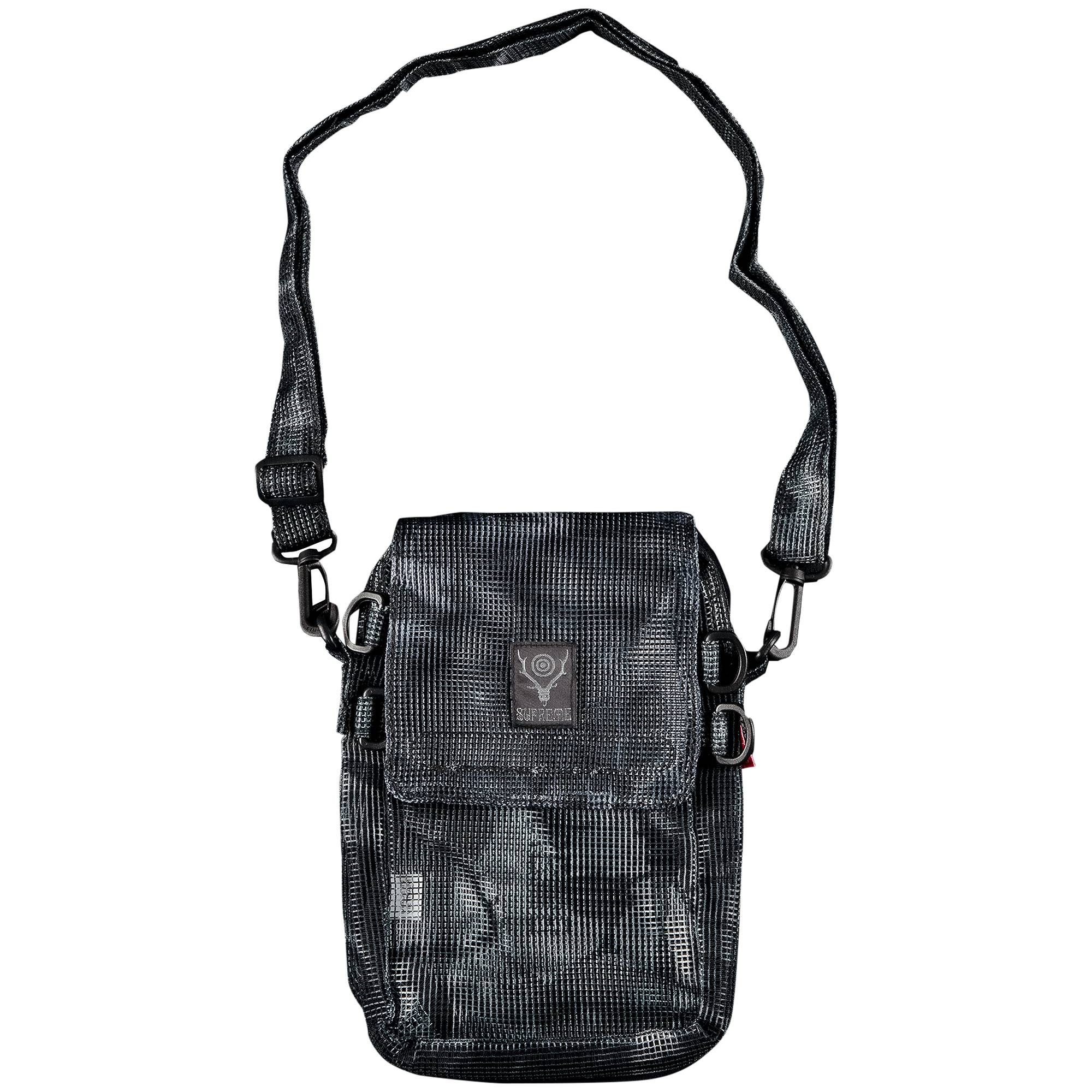 Supreme x SOUTH2 WEST8 Heavy Mesh Game Bag 'Black' - 1