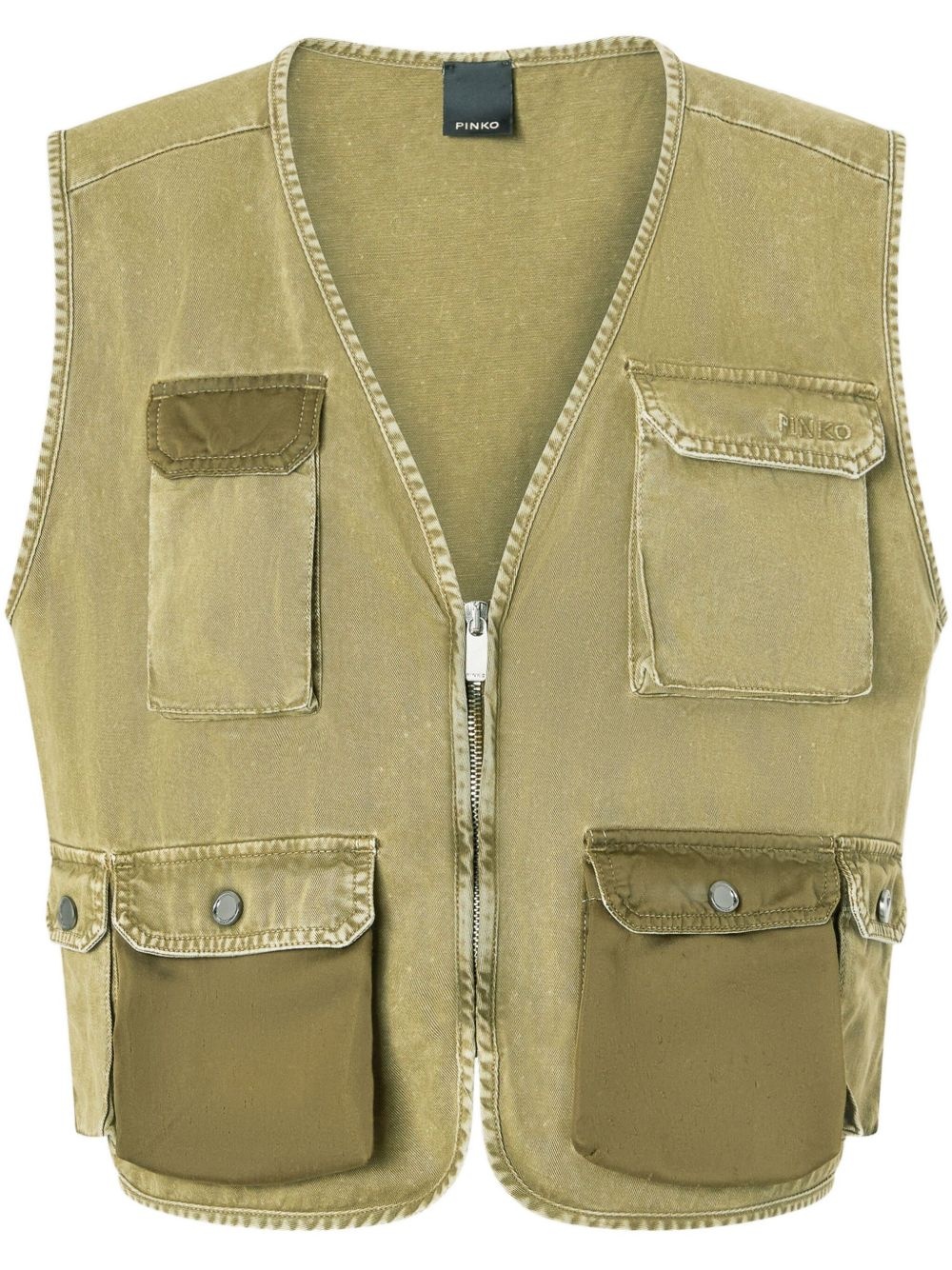 sleeveless jacket - 1
