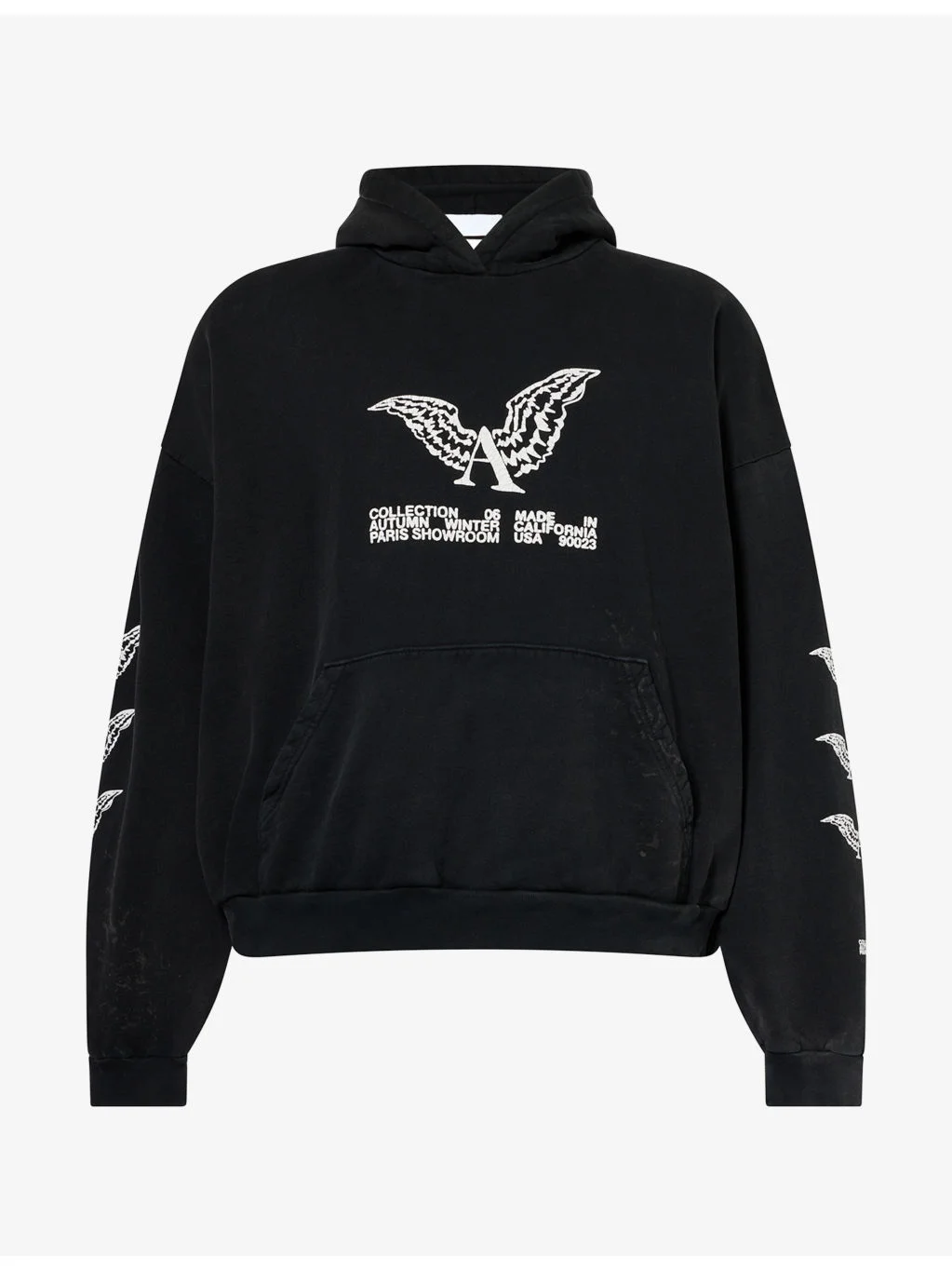 Showroom Graphic-Print Cotton Hoody - 1