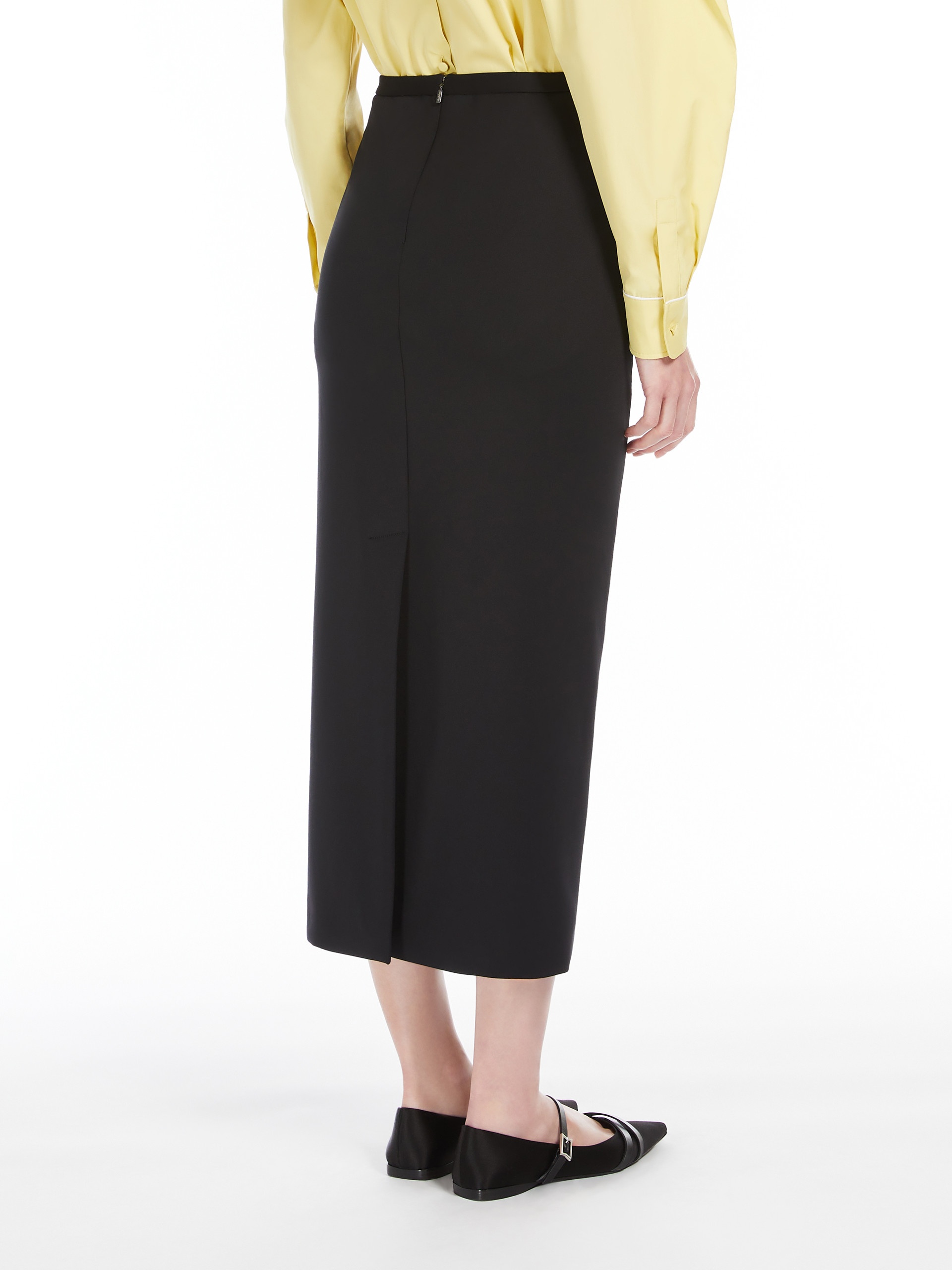 CHARME Jersey midi skirt - 4