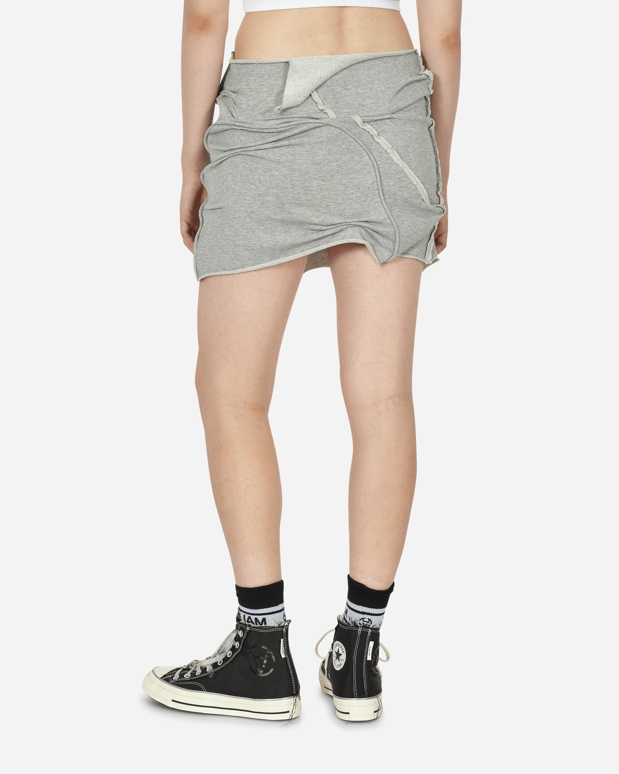 Pleated Skirt Grey - 3