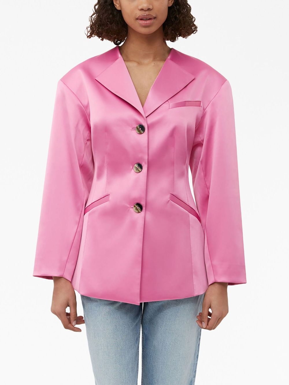 single-breasted blazer - 5