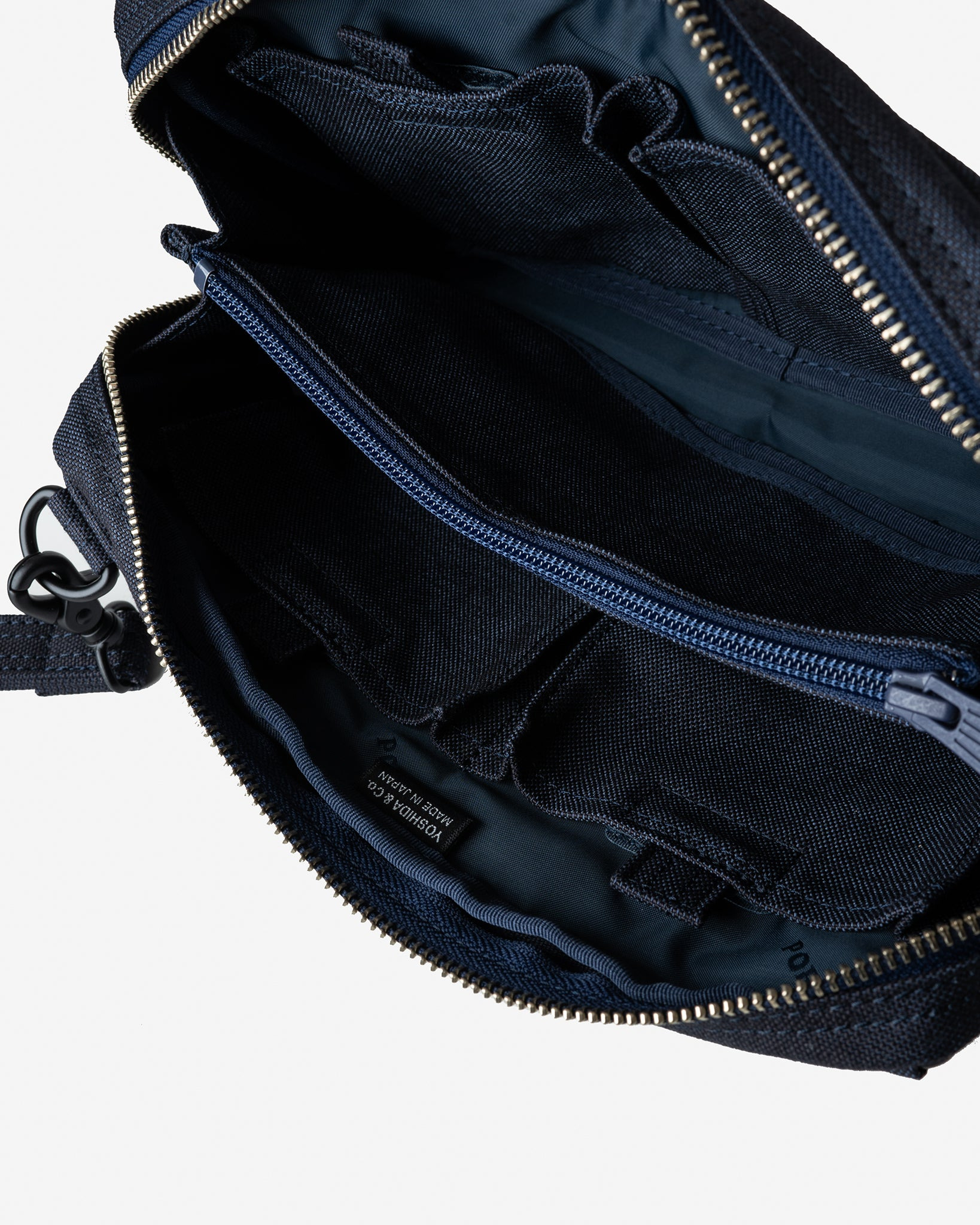 POR-SMO-SHL-NAV Porter - Yoshida & Co. - Smokey 2Way Shoulder Bag - Navy Blue - 4