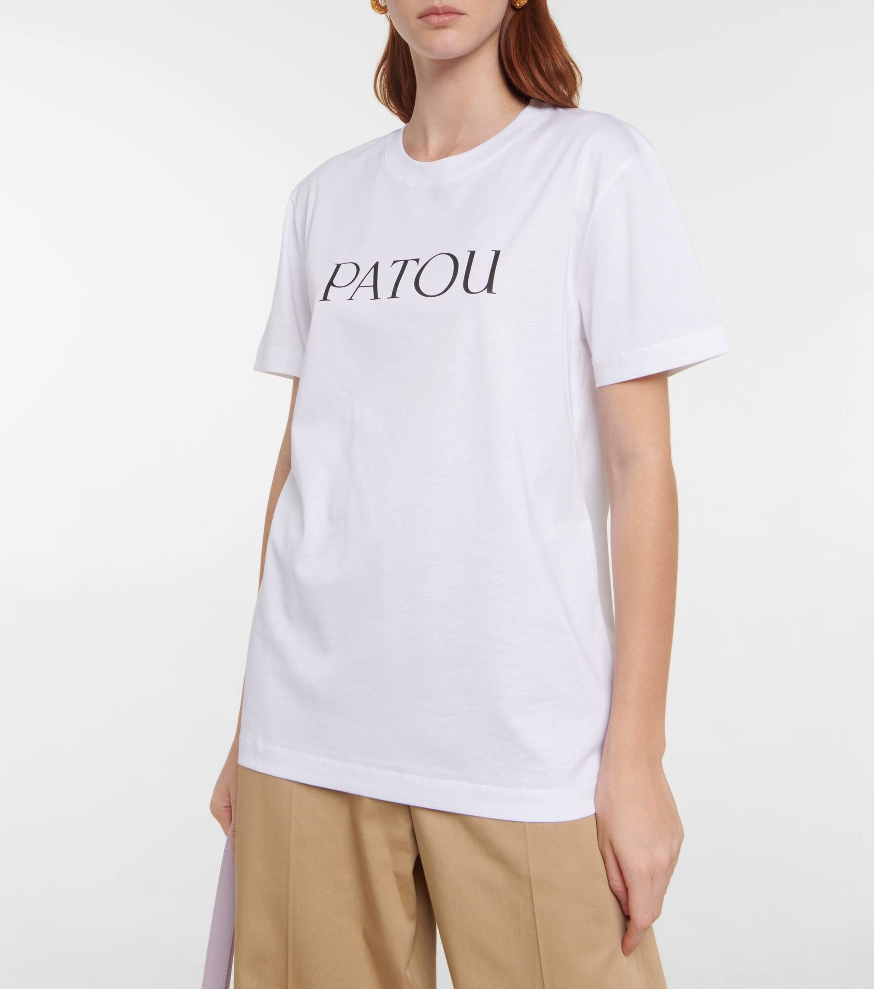Logo cotton jersey T-shirt - 4