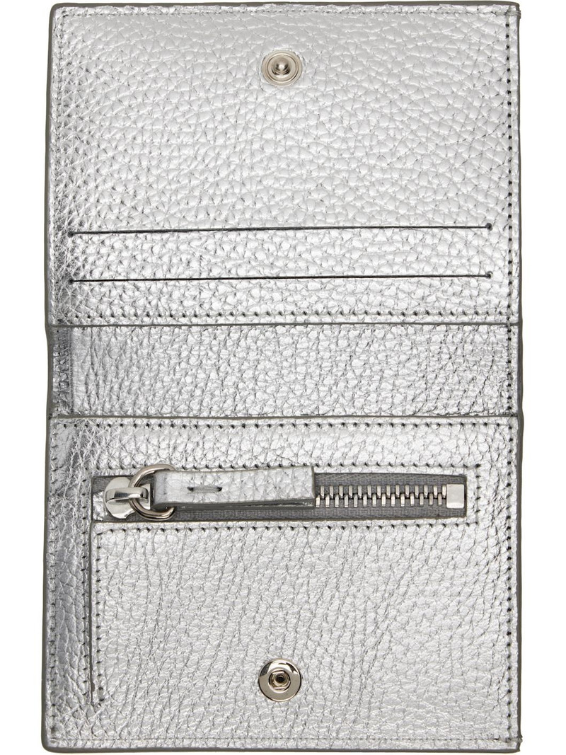Silver Numeric Bifold Wallet 3