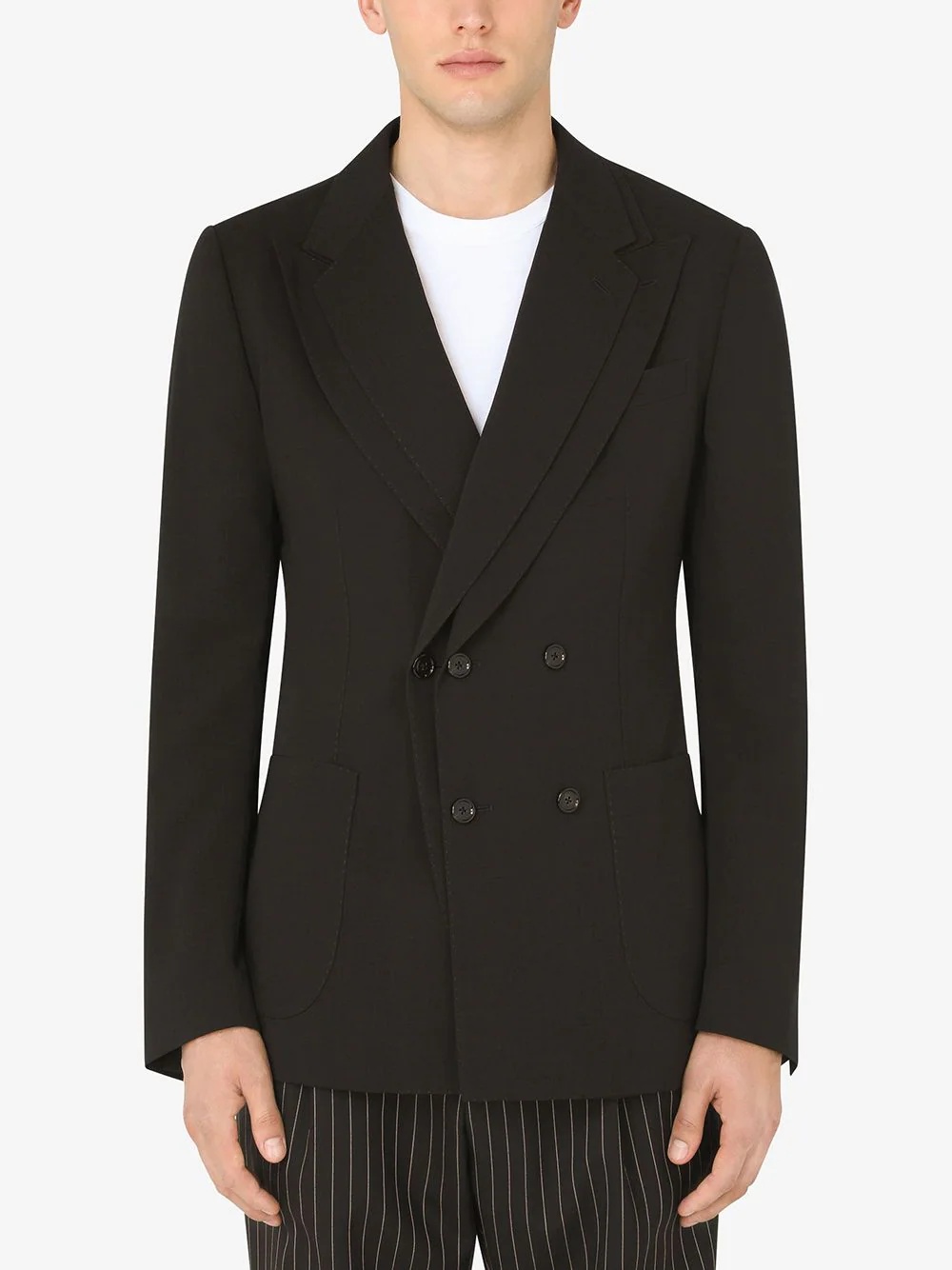 double-lapel blazer - 3