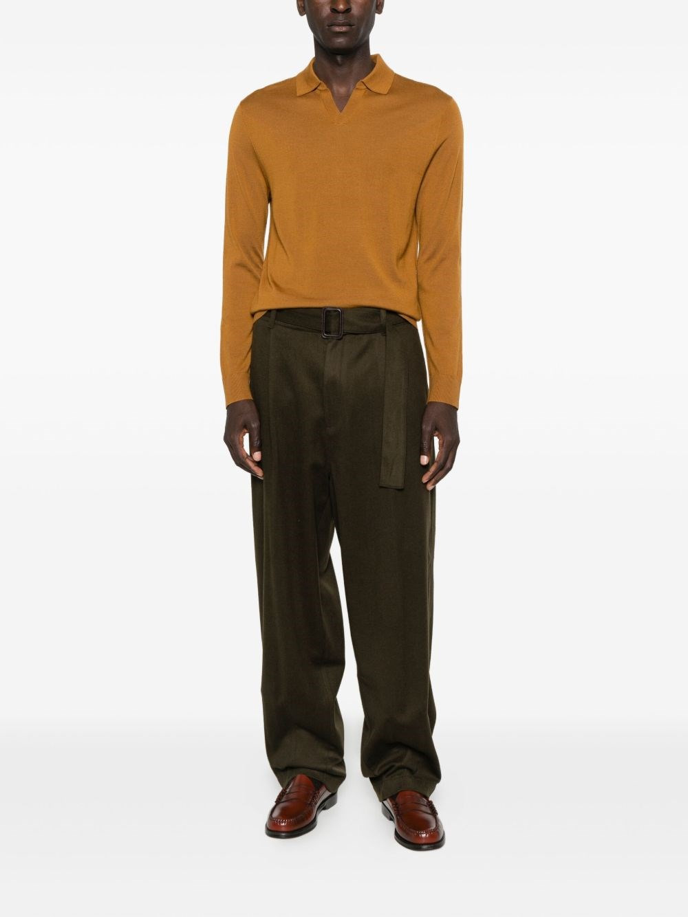 Wool polo shirt - 3