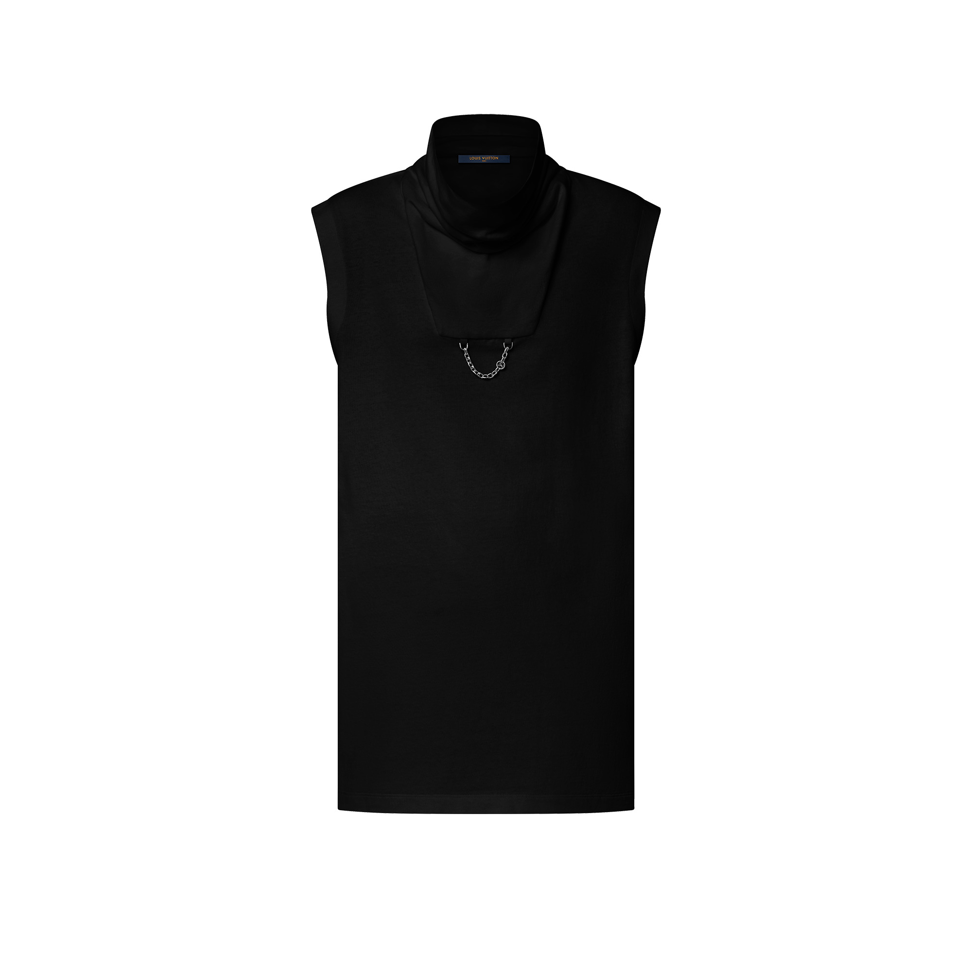 High Neck Shoulder T-Shirt - 1