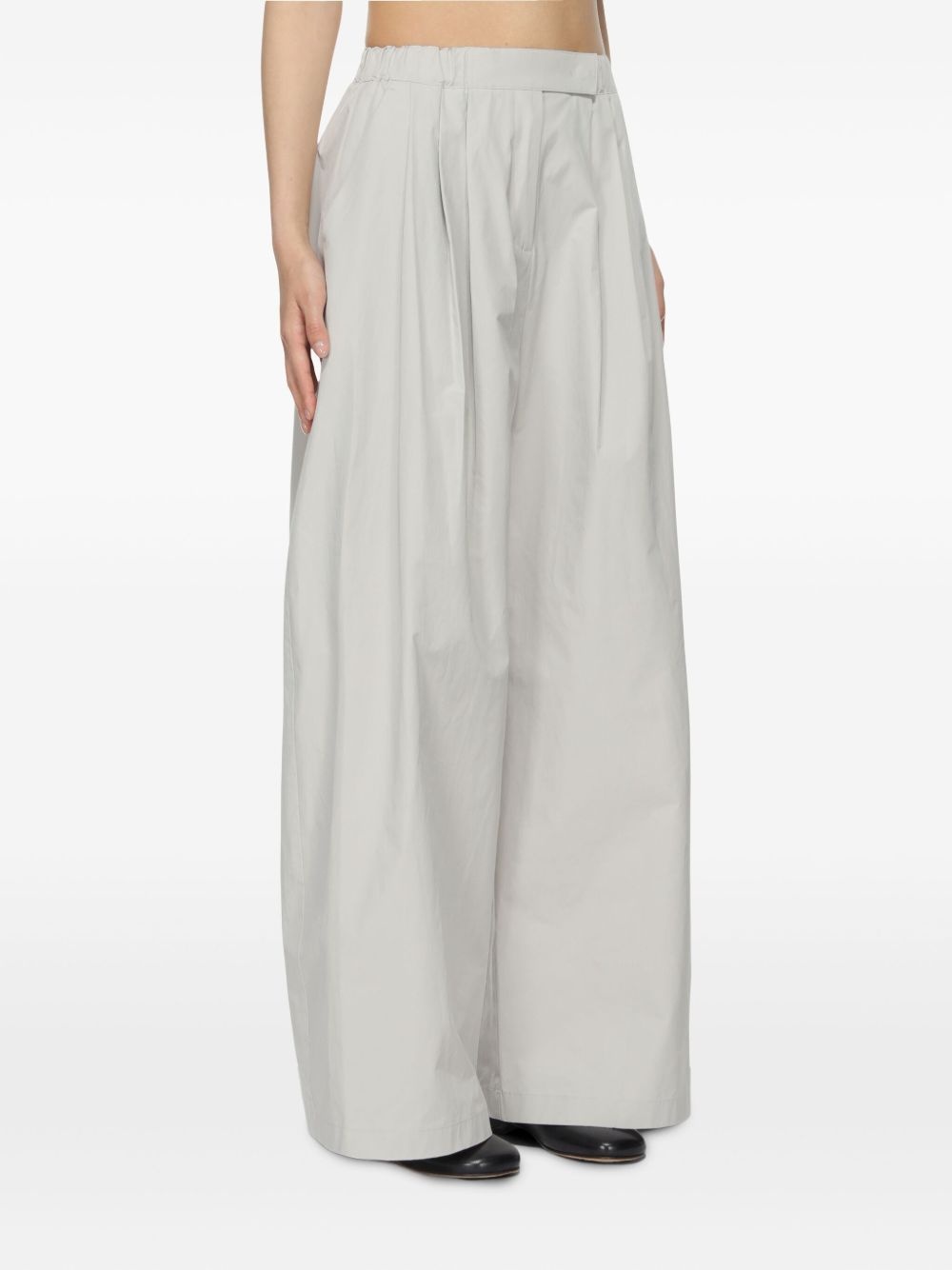 straight-leg trousers - 4
