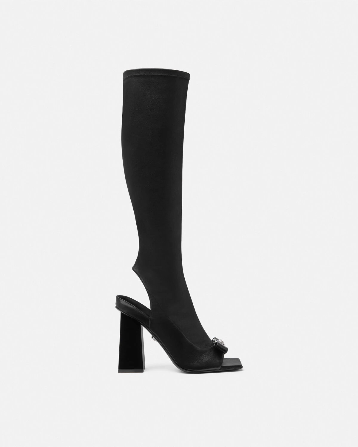 Gianni Ribbon Open Knee-High Boots 105 mm - 1