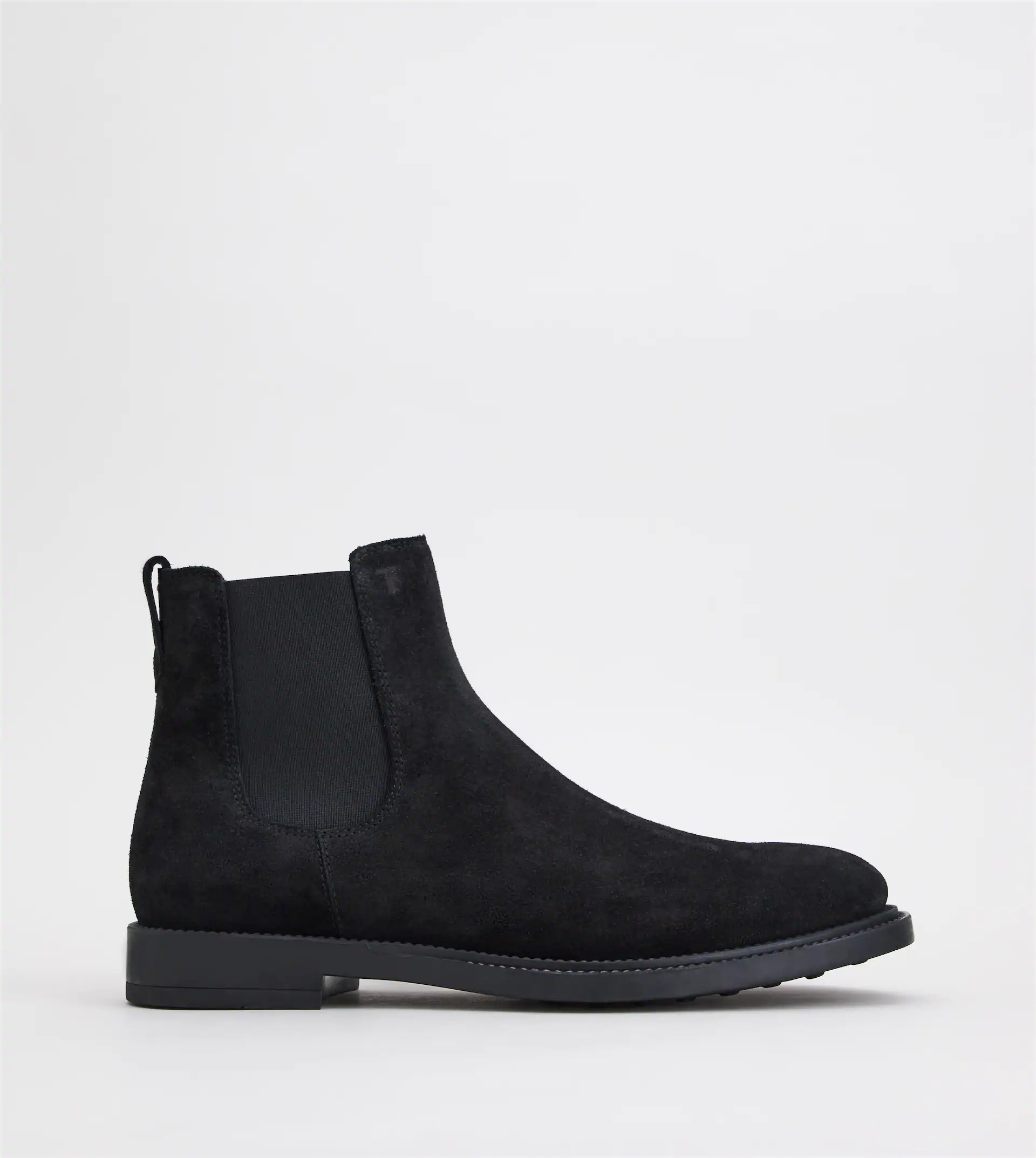 ANKLE BOOTS IN SUEDE - BLACK - 1