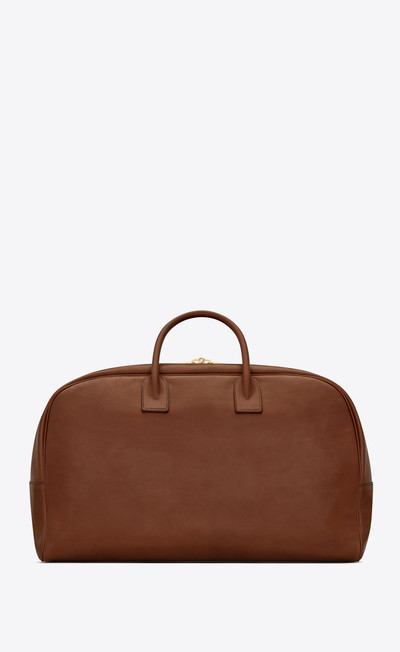 SAINT LAURENT bowling bag in saddle leather outlook