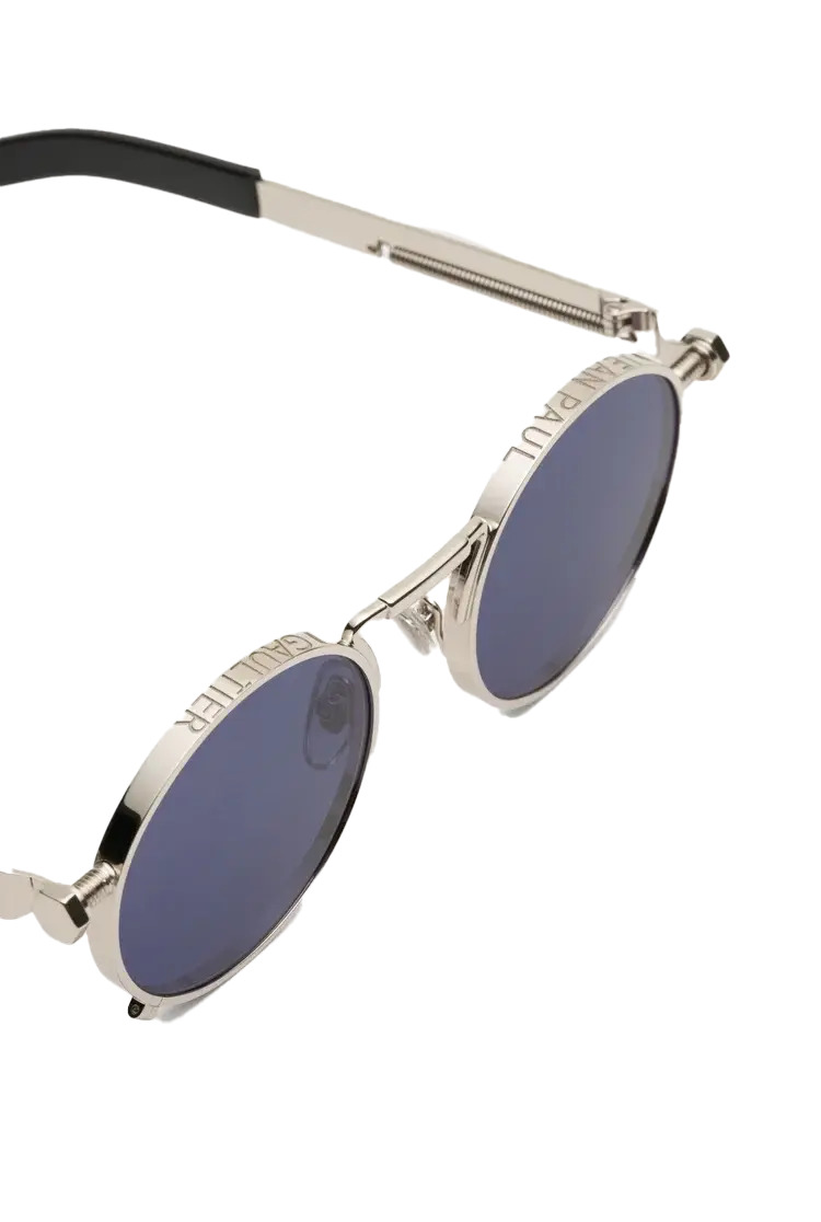Jean Paul Gaultier Ressort 'The 56-8171' Sunglasses Silver - 3