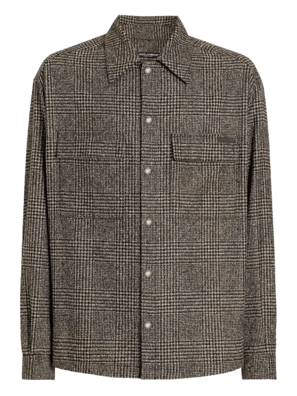 Dolce & Gabbana Men Plaid Shirt - 1