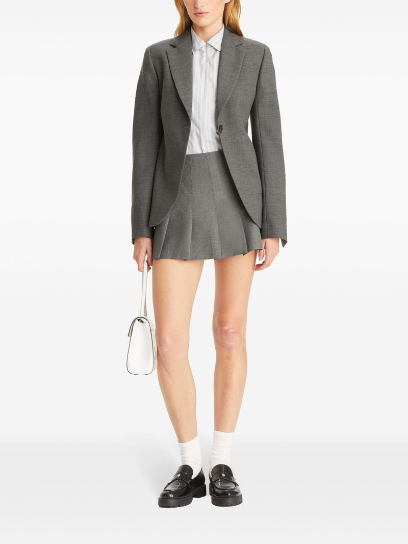 TORY BURCH stretch flannel blazer outlook