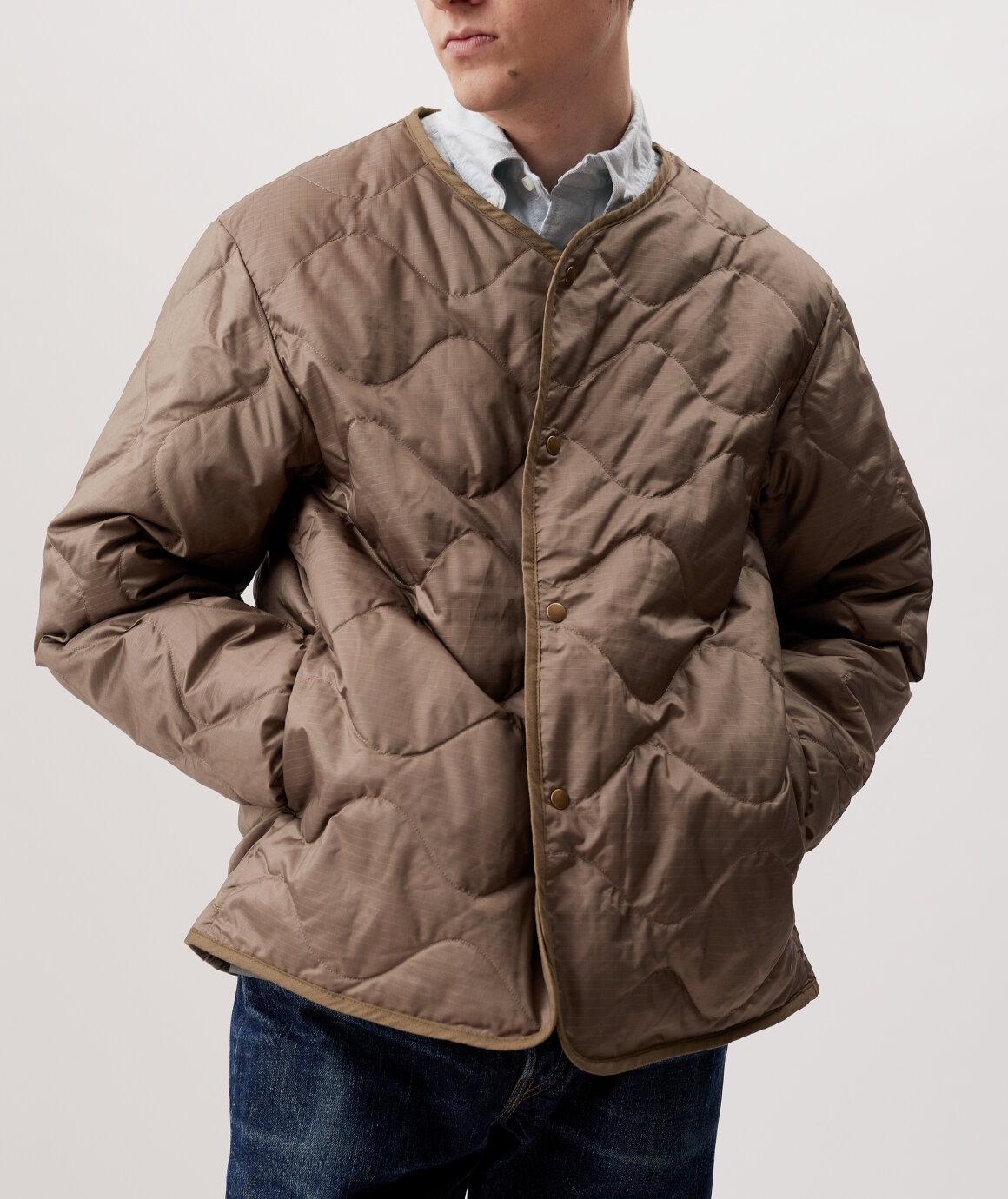 Nanamica Reversible Down Cardigan | norsestore | REVERSIBLE