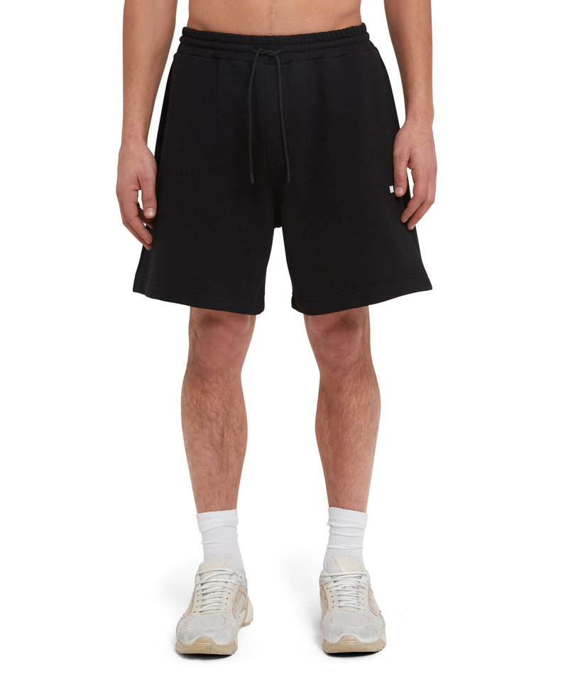 MSGM Mini logo sweat shorts outlook