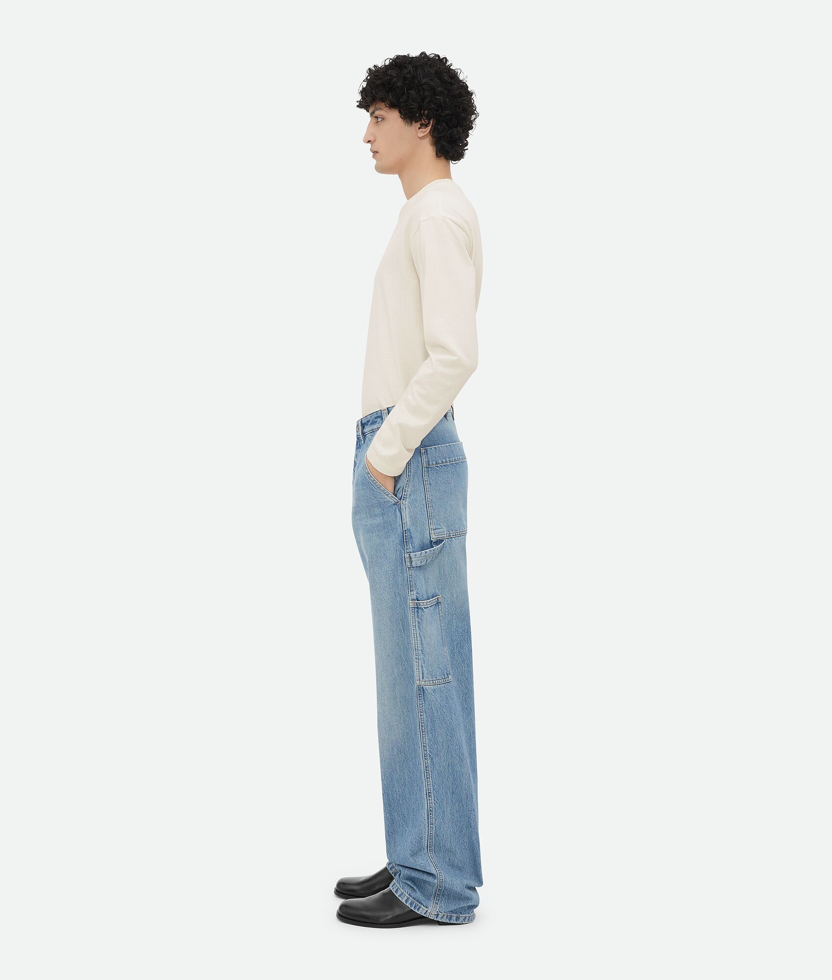 Vintage Indigo Cargo Denim - 2