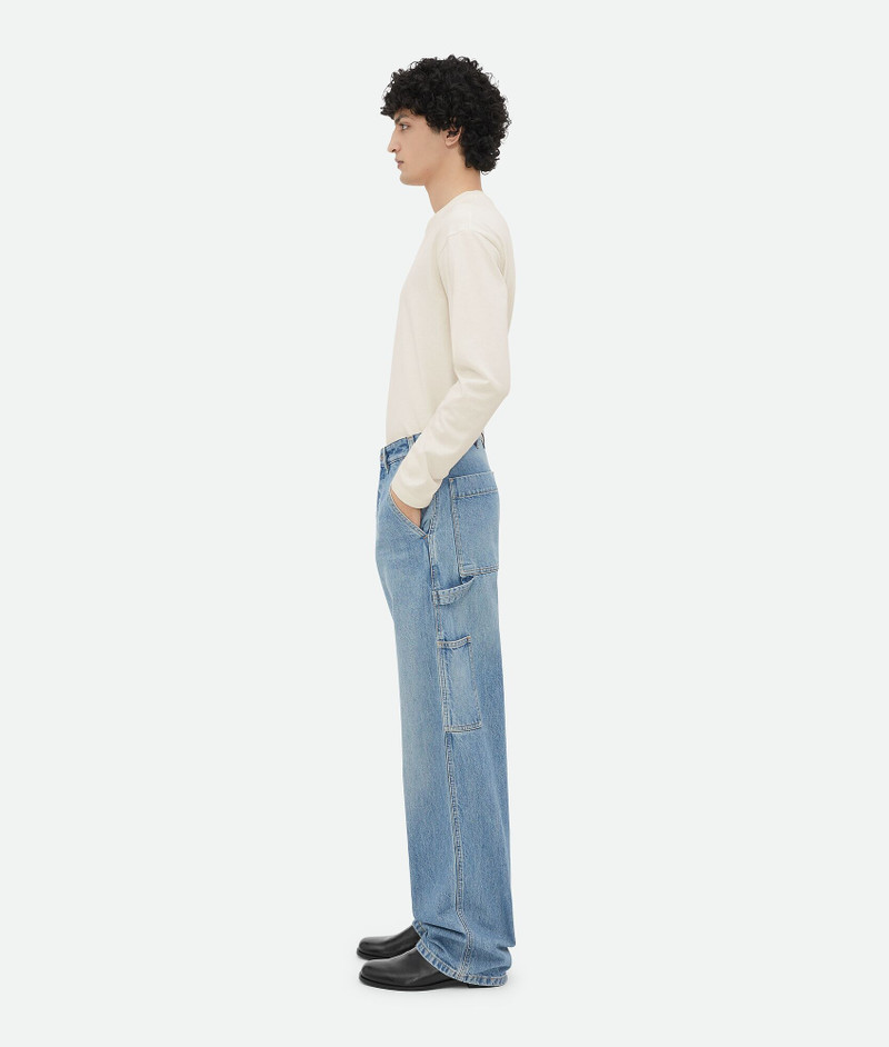 Bottega Veneta Vintage Indigo Cargo Denim outlook