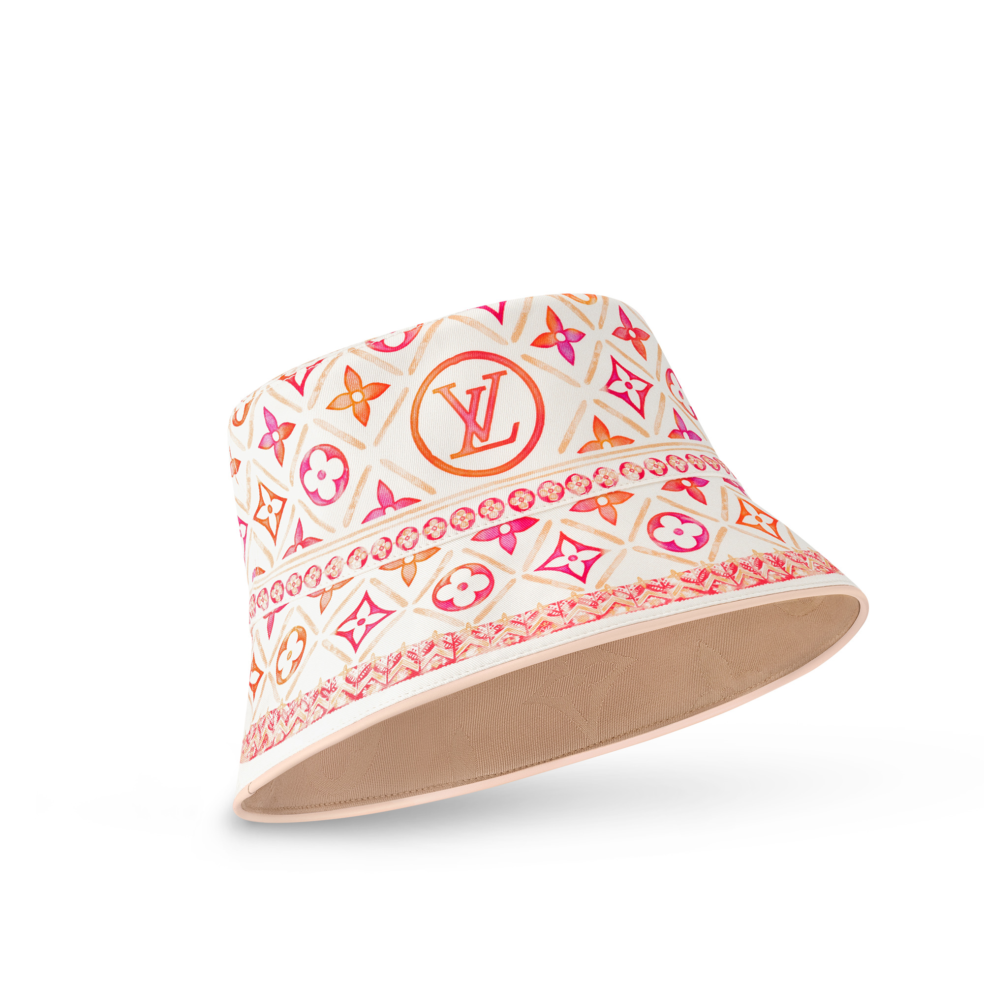 LV Tiles Reversible Bucket Hat - 2
