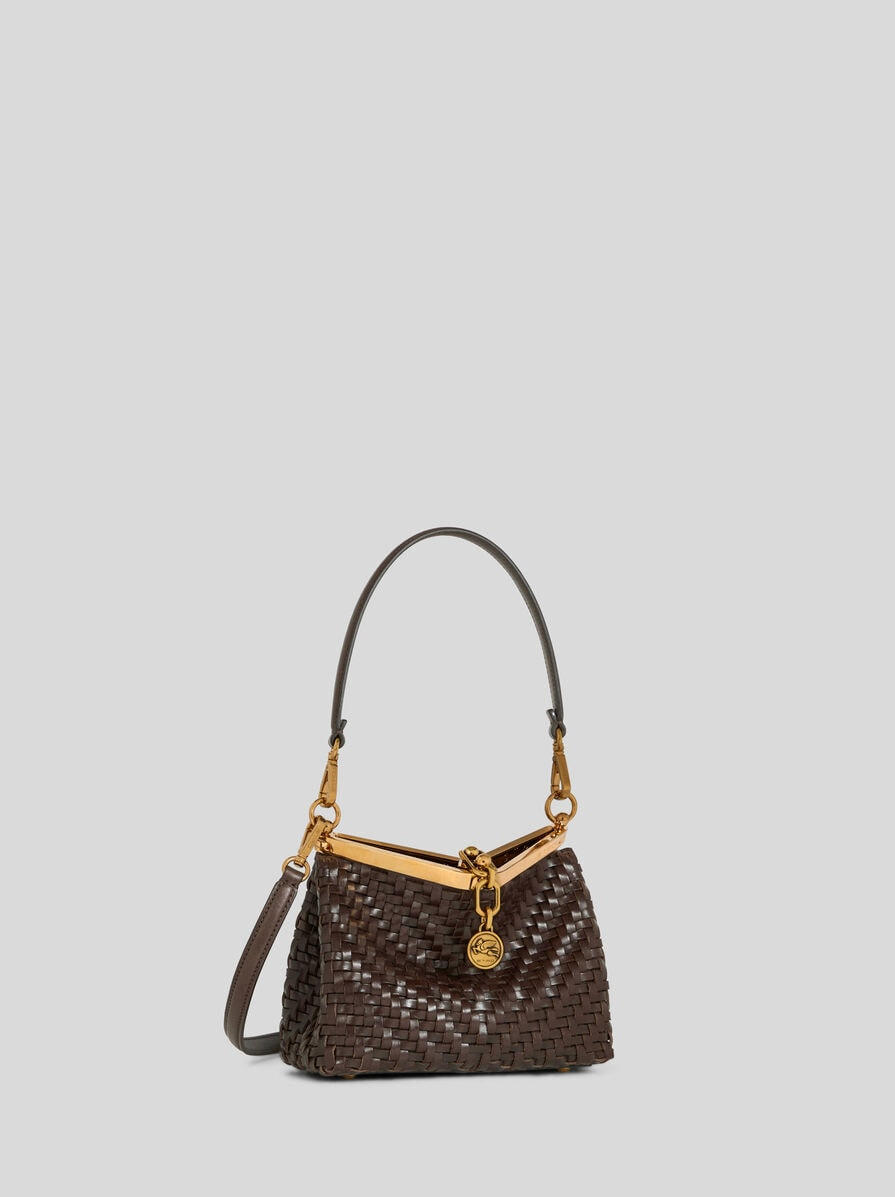 SMALL WOVEN VELA BAG - 5