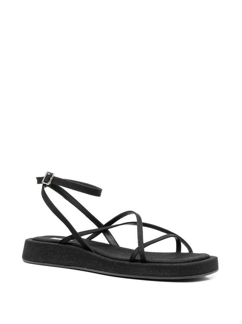 Rosie crossover-strap sandals 1