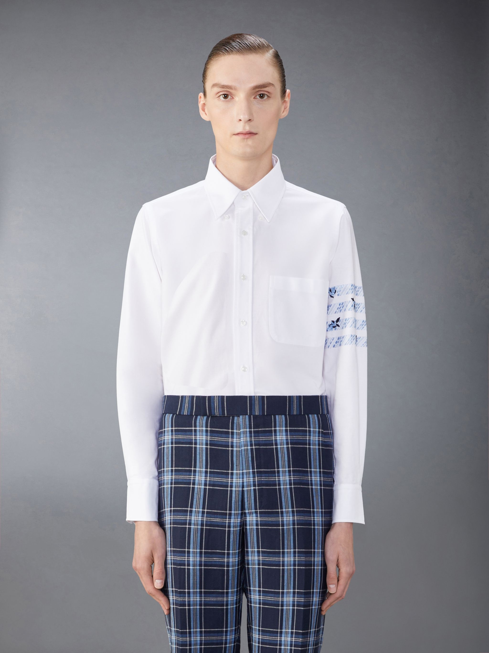Oxford Rose 4-Bar Shirt - 1