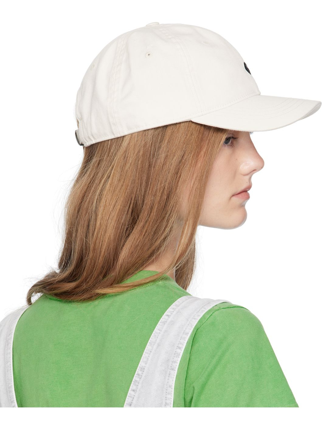 White Madison Logo Cap - 3
